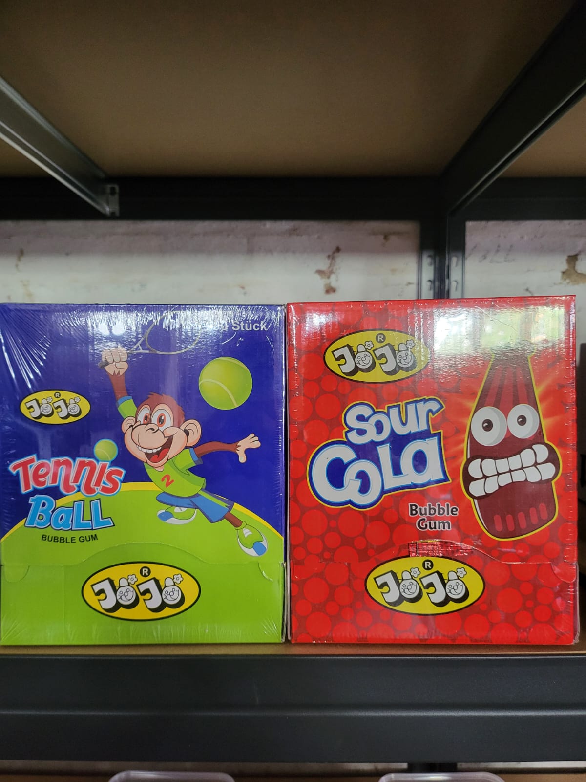 JoJo Bubble Gum – Tennis Ball & Sour Cola Kaugummi (verschiedene Sorten)