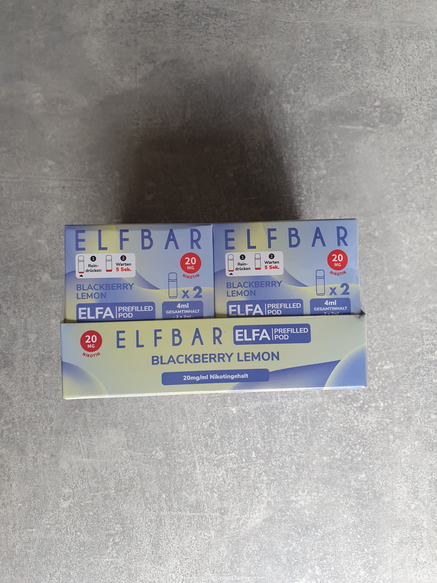 Elfbar ELFA Prefilled Pods – 10 x 2er – verschiedene Sorten