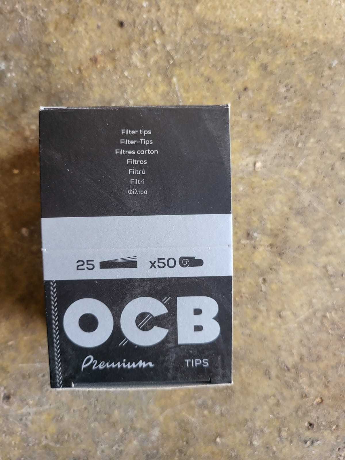 OCB Premium Filter Tips – 25 x 50 Stück (Großpackung)