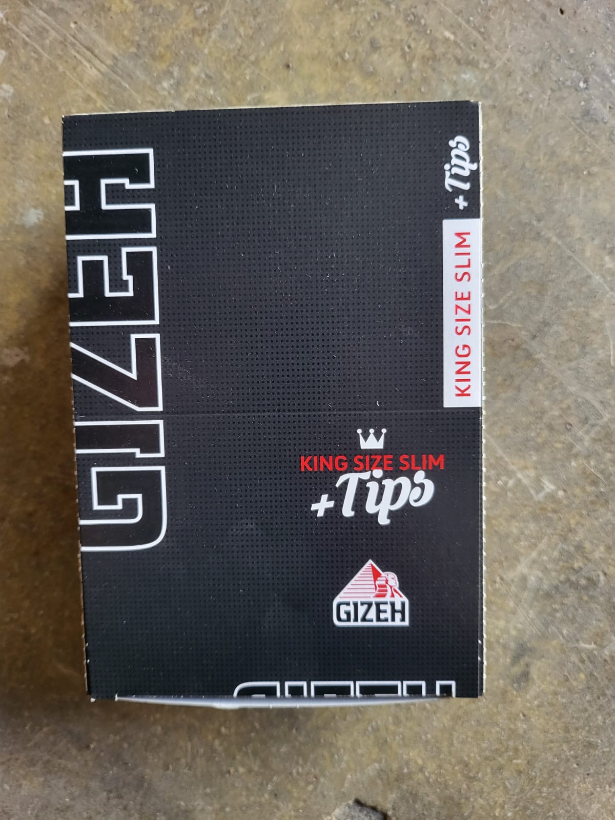 Gizeh King Size Slim + Tips – Box mit 26 Heften