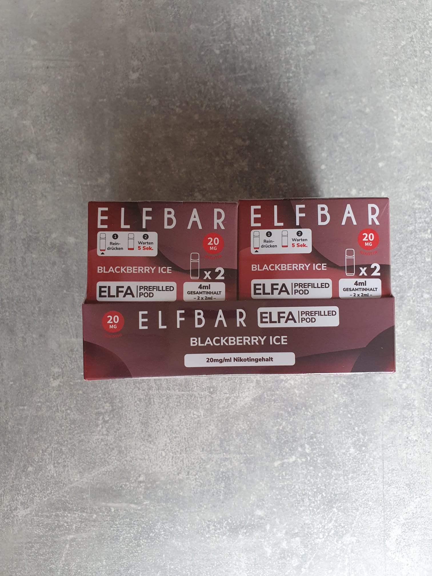 Elfbar ELFA Prefilled Pods – 10 x 2er – verschiedene Sorten