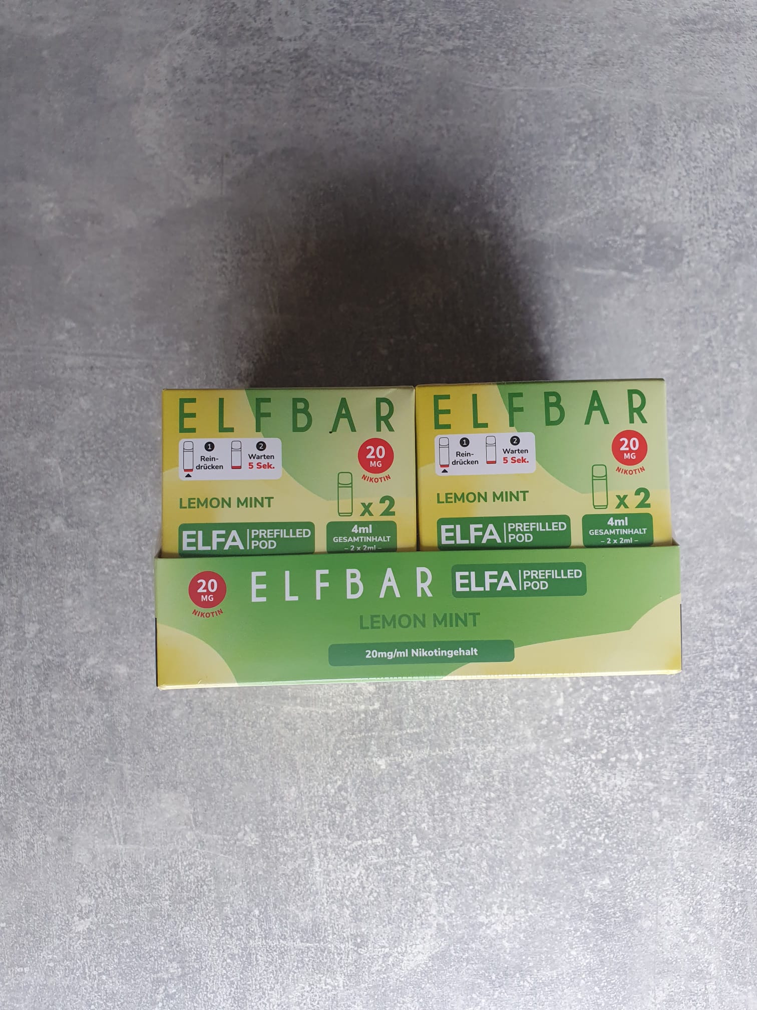 Elfbar ELFA Prefilled Pods – 10 x 2er – verschiedene Sorten