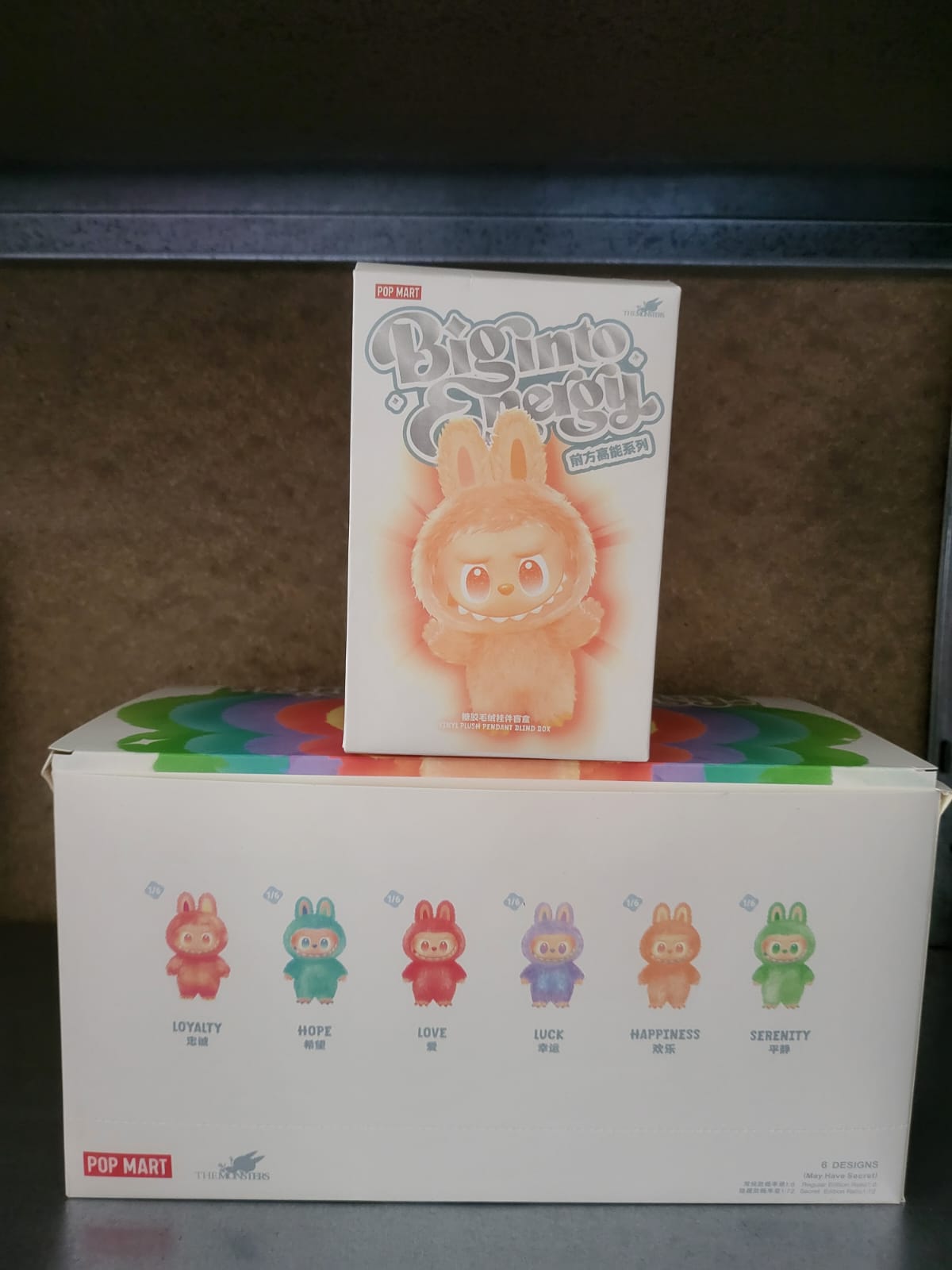 Pop Mart Biginto Energy Blind Box – The Monsters Sammelfigur Überraschung