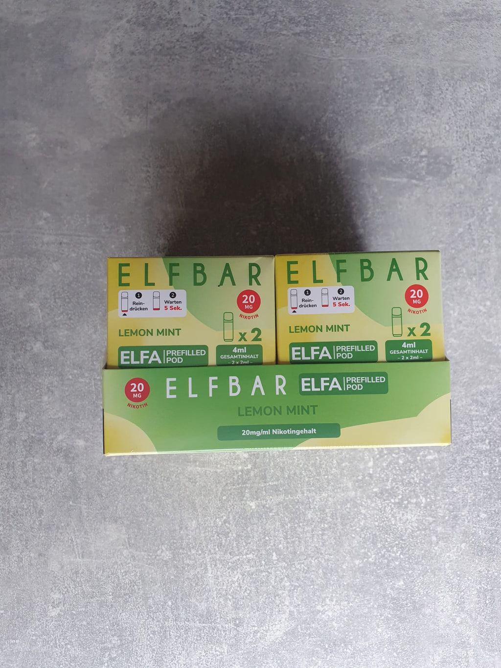 Elfbar ELFA Prefilled Pods – 10 x 2er – verschiedene Sorten
